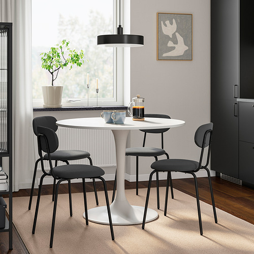 DOCKSTA/SANDSBERG table and 4 chairs
