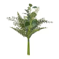 SMYCKA - Buket artifisial, dalam/luar ruang hijau, 50 cm