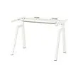 TROTTEN - rangka bwh ddk/berdiri u perm meja, putih, 120x70 cm | IKEA Indonesia - E1012246_S2