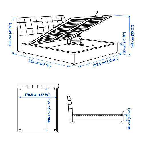 KORTGARDEN Measurement Illustration