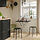 GUNDE/MARIUS table and 2 stools