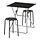 GUNDE/MARIUS table and 2 stools