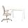 FLINTAN/TROTTEN desk and chair