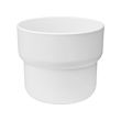 FÖRENLIG - Pot tanaman, dalam/luar ruang putih, 12 cm