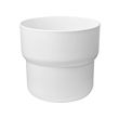 FÖRENLIG - Plant pot, in/outdoor white, 24 cm