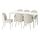 HAUGA/ROSENTORP table and 6 chairs