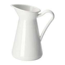 SOCKERÄRT - Vas/pitcher, putih, 16 cm
