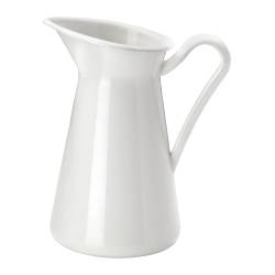 SOCKERÄRT - Vas/pitcher, putih, 22 cm