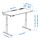 MITTZON - desk sit/stand, electric walnut veneer/white, 160x80 cm | IKEA Indonesia - PE940711_S1