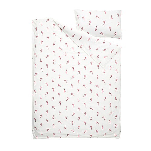 LÖVSÅNGARE sarung duvet dan sarung bantal