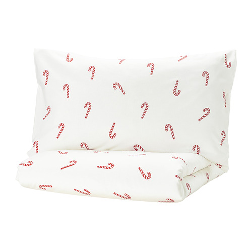 LÖVSÅNGARE sarung duvet dan sarung bantal