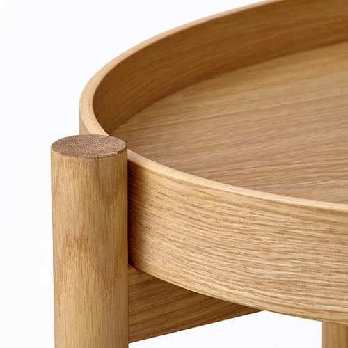 VALNÄS trolley table with storage
