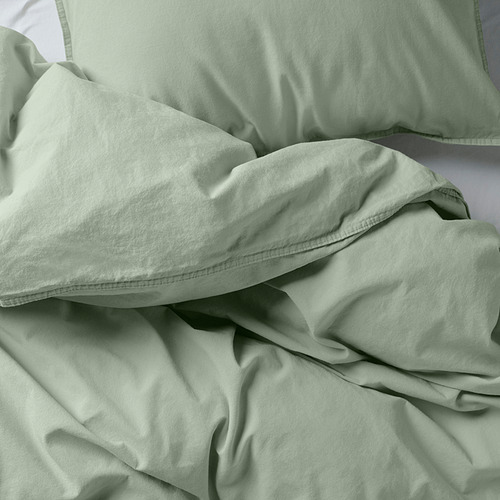 ÄNGSLILJA duvet cover and 2 pillowcases