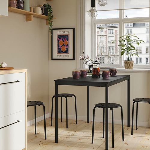 MARIUS/SANDSBERG table and 4 stools