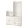 HAUGA - kombinasi penyimpanan, putih, 139x46x199 cm | IKEA Indonesia - PE785993_S1
