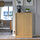 TONSTAD - kabinet dgn pintu geser, veneer kayu oak, 82x37x120 cm | IKEA Indonesia - PE913046_S1