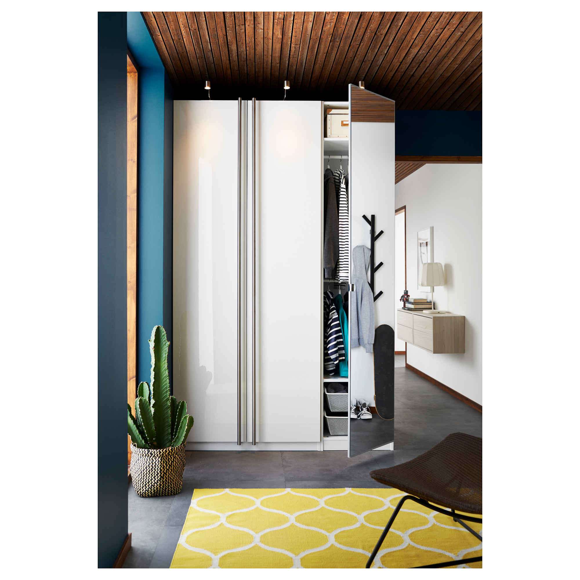 PAX wardrobe, white/Fardal Vikedal IKEA Indonesia