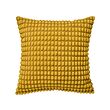 SVARTPOPPEL - Cushion cover, yellow, 50x50 cm