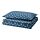 ÄNGSNEJLIKA - duvet cover and pillowcase, dark blue/light blue, 150x200/50x80 cm | IKEA Indonesia - PE940783_S1