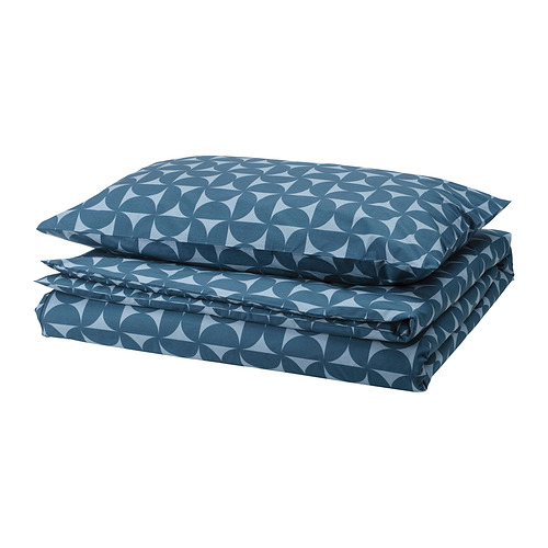 ÄNGSNEJLIKA duvet cover and pillowcase