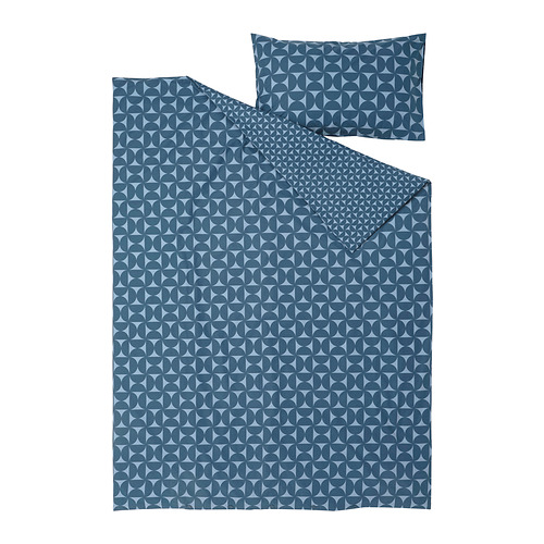ÄNGSNEJLIKA duvet cover and pillowcase