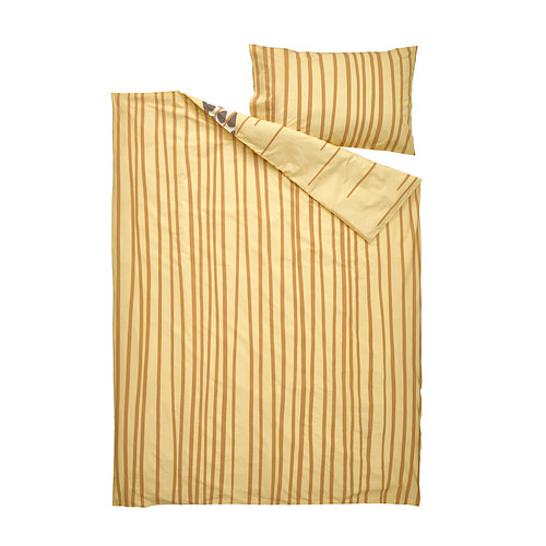 SANDLÖPARE duvet cover and pillowcase