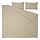 ÄNGSNEJLIKA - duvet cover and 2 pillowcases, grey-beige/off-white, 200x200/50x80 cm | IKEA Indonesia - PE940809_S1