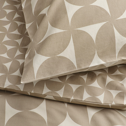 ÄNGSNEJLIKA duvet cover and pillowcase