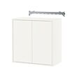 EKET - Unit rak dinding, putih, 70x35x70 cm