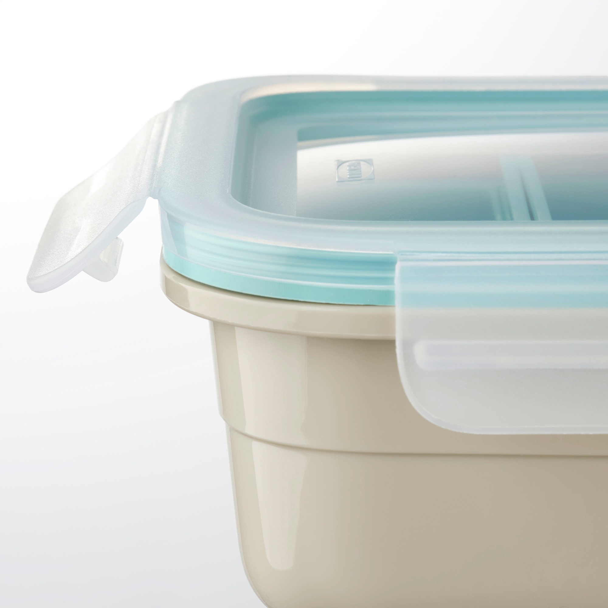 IKEA 365+ lunch box with inserts, rectangular/beige IKEA Indonesia