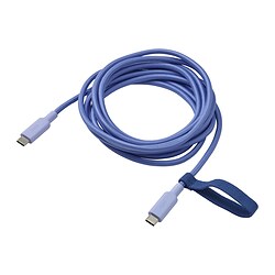 LILLHULT - USB-C to USB-C, lilac, 3.0 m