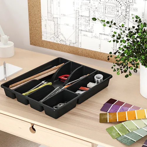 SMÄCKER Baki Peralatan Makan Organizer Laci IKEA
