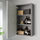 ENHET - wall cb w 2 shlvs/door, grey/concrete effect, 40x17x75 cm | IKEA Indonesia - PE786273_S1