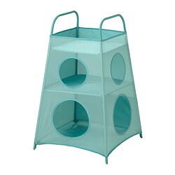 TIGERFINK - Storage with compartments, turquoise