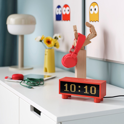 KORTLINJE alarm clock with hygro-/thermometer