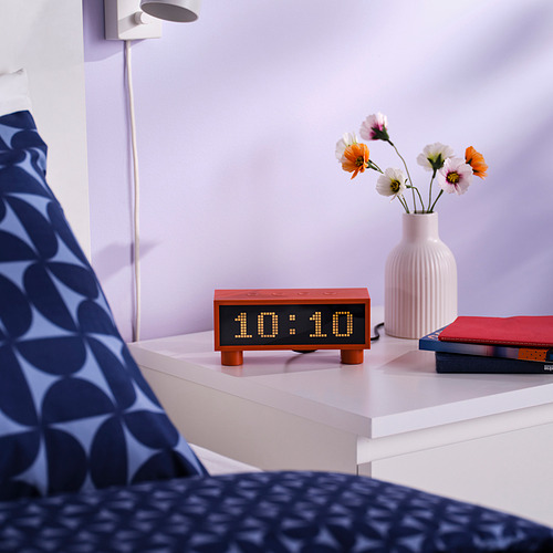 KORTLINJE alarm clock with hygro-/thermometer