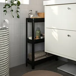 VESKEN - Trolley, black, 54x18x71 cm