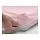 LEN - fitted sheet for cot, white/pink, 60x120 cm | IKEA Indonesia - PE575662_S1