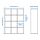 KALLAX - shelving unit with 6 inserts, white, 112x147 cm | IKEA Indonesia - PE688634_S1