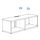 BESTÅ - TV bench, dark grey, 120x40x38 cm | IKEA Indonesia - PE913250_S1