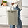 DAMMÄNG - bin with lid, grey-beige, 26 l | IKEA Indonesia - PE913260_S1