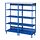 PLATSA - unit rak terbuka, biru, 120x42x133 cm | IKEA Indonesia - PE913286_S1