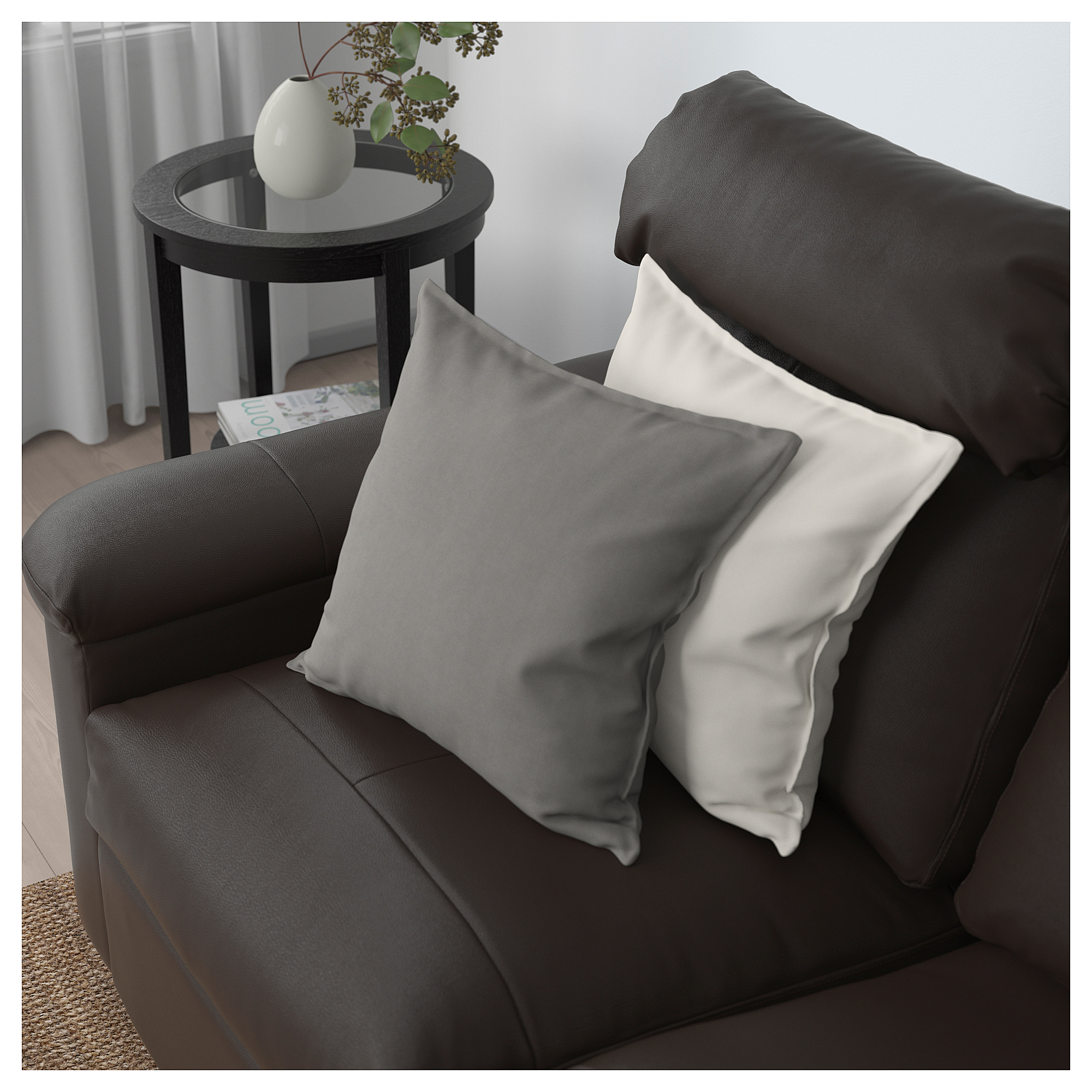 LIDHULT 3seat sofa, Grann/Bomstad dark brown IKEA Indonesia