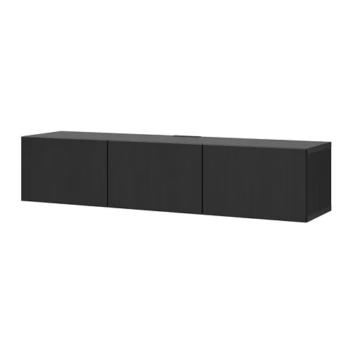 BESTÅ meja TV dengan pintu