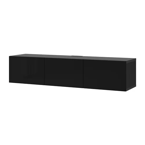 BESTÅ meja TV dengan pintu