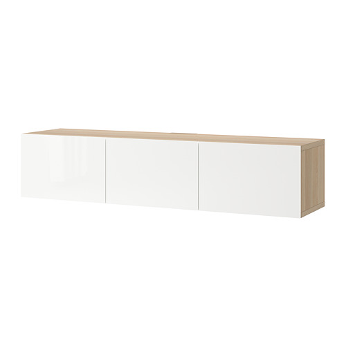 BESTÅ meja TV dengan pintu