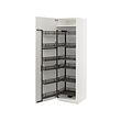 METOD - High cabinet with pull-out larder, white/Ringhult white, 60x60x200 cm