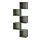 EKET - wall-mounted storage combination, multicolour/grey-green | IKEA Indonesia - PE913422_S1