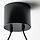 ACKJA - pendant lamp, wave shaped/black, 60 cm | IKEA Indonesia - PE913389_S1