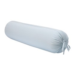 DVALA - Sarung guling, biru muda, 38x110 cm